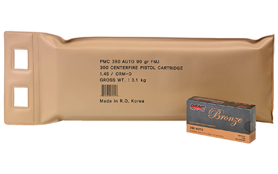 Pmc Brnz 380acp 90gr Fmj 6 Bx Bp โ Pmc Brnz 380acp 90gr Fmj 6 Bx Bp