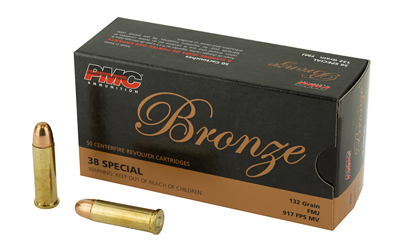 Pmc Ammunition Bronze 38 Special 132gr Full Metal Jacket