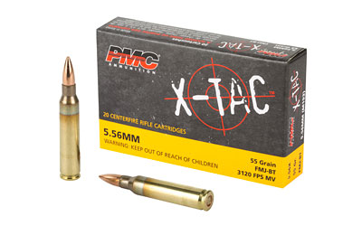 Pmc Ammunition Xtac 5.56 Nato 55gr Full Metal Jacket