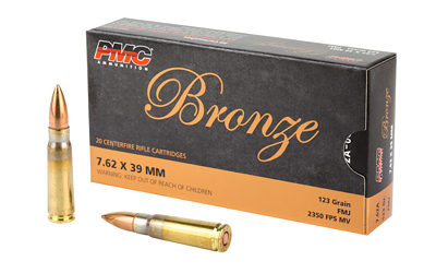 Pmc Brnz 7.62x39 123gr Fmj 20 โ Pmc Brnz 7.62x39 123gr Fmj 20