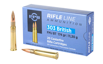 Ppu 303 British Fmj 174gr 20 โ Ppu 303 British Fmj 174gr 20