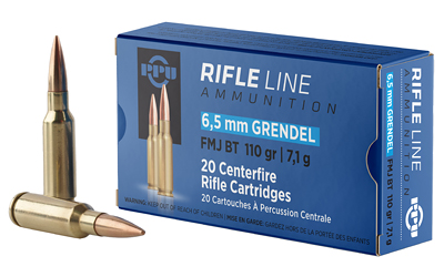 Ppu 6.5 Grendel 110gr Fmjbt 20 โ Ppu 6.5 Grendel 110gr Fmjbt 20