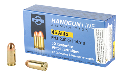 Ppu 45acp Fmj 230gr 50 โ Ppu 45acp Fmj 230gr 50