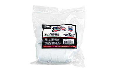 Pro-shot Patch .45-.58cal 2 1/2" 250 โ Pro-shot Patch .45-.58cal 2 1/2" 250