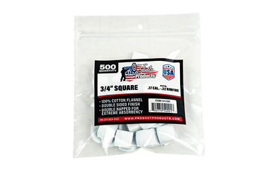 Pro-shot Patch .17/.22 Rimfire 500ct