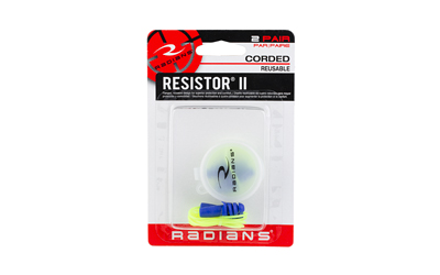 Radians Reusable Ep 2pk Blu Corded โ Radians Reusable Ep 2pk Blu Corded