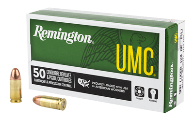 Rem Umc 9mm 124gr Fmj 50