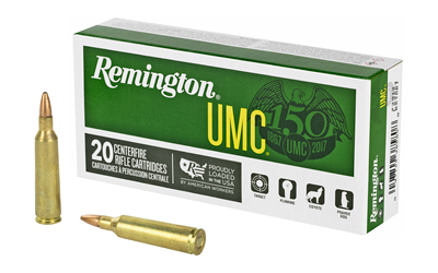 Rem UMC 22-250 50gr HP 20 — Rem Umc 22-250 50gr Hp 20