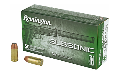 Rem Subsonic 45acp 230gr 50 โ Rem Subsonic 45acp 230gr 50