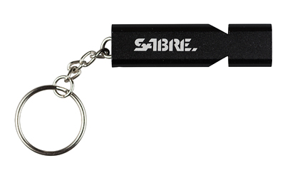 Sabre Whistle W/lanyard Black โ Sabre Whistle W/lanyard Black