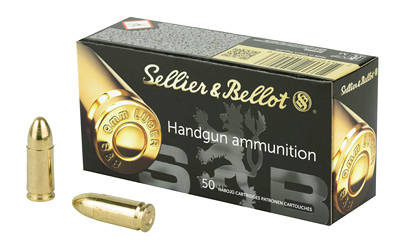 S&b 9mm 115gr Fmj 50 โ S&b 9mm 115gr Fmj 50