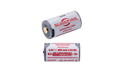 Surefire Rchrg Batt 123a Usb-c 3.6v โ Surefire Rchrg Batt 123a Usb-c 3.6v