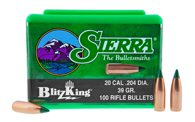 Sierra Blitzking .204 39gr 100ct