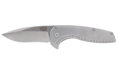 Sog Aegis Flk 3.25" Drop Pt Slv — Sog Aegis Flk 3.25" Drop Pt Slv