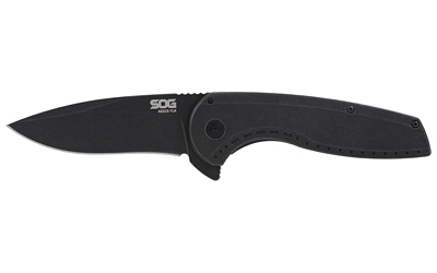 Sog Aegis Flk 3.25" Drop Pt Blk — Sog Aegis Flk 3.25" Drop Pt Blk