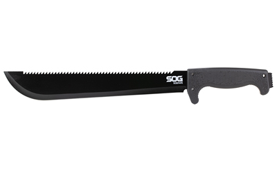 Sog Sogfari Machete Black 13" W/sth — Sog Sogfari Machete Black 13" W/sth