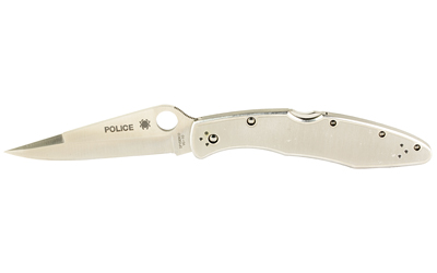 Spyderco Police Stnls Plainedge