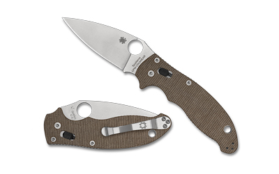 Spyderco Manix 2 Brn Canvas Cpm โ Spyderco Manix 2 Brn Canvas Cpm