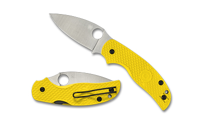 Spyderco Sage 5 Lw Salt 3" Yellow — Spyderco Sage 5 Lw Salt 3" Yellow