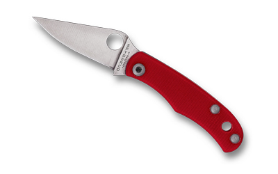 Spyderco Bug G-10 1.27" Red — Spyderco Bug G-10 1.27" Red