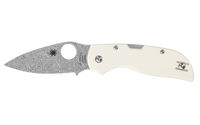 Spyderco Chaparral 2.8" Damascus Wht