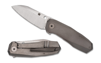 Spyderco Techno 3 Titanium Gry — Spyderco Techno 3 Titanium Gry