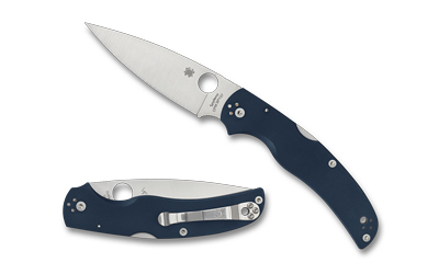 Spyderco Native Chief G-10 4.08" Blu — Spyderco Native Chief G-10 4.08" Blu