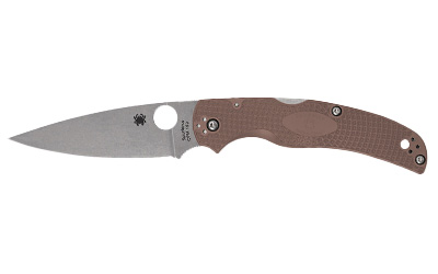 Spyderco Native Chief Lw 4.02" Brn — Spyderco Native Chief Lw 4.02" Brn