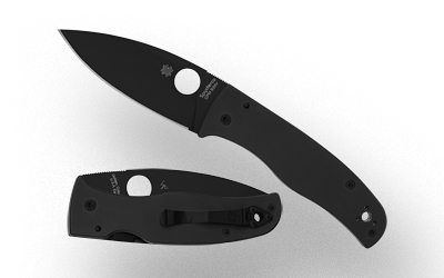 Spyderco Bodacious Blk/blk S30v Srtd โ Spyderco Bodacious Blk/blk S30v Srtd