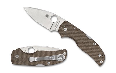 Spyderco Native 5 2.95" Brn Canvas — Spyderco Native 5 2.95" Brn Canvas