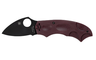 Spyderco Meerkat Mm 2.02" Burg/blk — Spyderco Meerkat Mm 2.02" Burg/blk