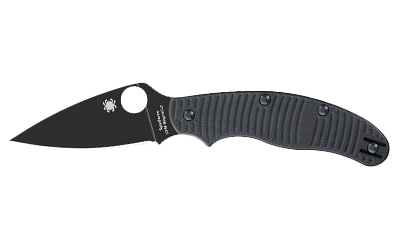 Spyderco Uk Penknife Salt Blk 2.95" — Spyderco Uk Penknife Salt Blk 2.95"