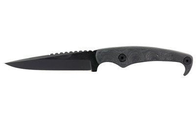 Stroup Mk2 4" Cerakote Blk W/sheath — Stroup Mk2 4" Cerakote Blk W/sheath