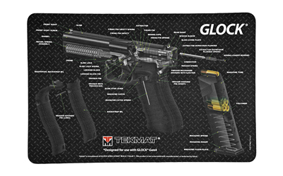 Tekmat Cutaway Pstl Mat For Glk Bk