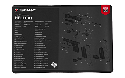 Tekmat Pistol Mat Sprngfld Hellcat — Tekmat Pistol Mat Sprngfld Hellcat