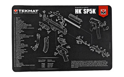 Tekmat Pistol Mat H&k Sp5k โ Tekmat Pistol Mat H&k Sp5k