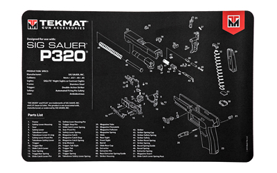 Tekmat Pistol Mat Sig P320 โ Tekmat Pistol Mat Sig P320