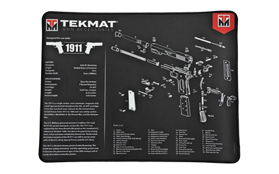 Tekmat Ultra Pstl Mat 1911 Blk โ Tekmat Ultra Pstl Mat 1911 Blk