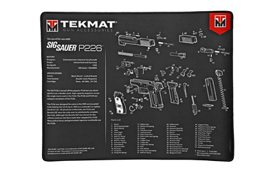Tekmat Ultra Pstl Mat Sig P226 Blk โ Tekmat Ultra Pstl Mat Sig P226 Blk