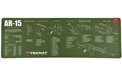 Tekmat Rifle Mat Ar15 Od Green — Tekmat Rifle Mat Ar15 Od Green