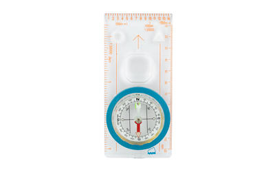 Ust Deluxe Map Compass Blue