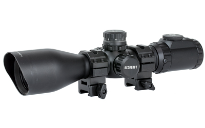 Utg 3-12x44 Swat Cmpct Mdot W/rings — Utg 3-12x44 Swat Cmpct Mdot W/rings