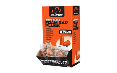 Walker's Foam Ear Plugs 200pk Box โ Walker's Foam Ear Plugs 200pk Box