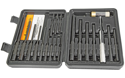Wheeler Master Roll Pin Punch Set — Wheeler Master Roll Pin Punch Set