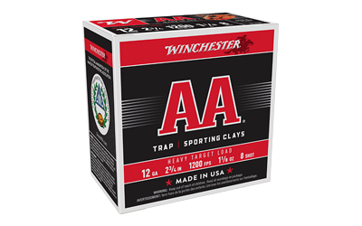 Win Aa Hvy Trgt 12ga 2.75" #8 25