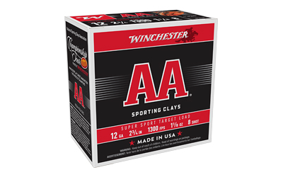 Win Aa Ss 12ga 2.75" #8 25 โ Win Aa Ss 12ga 2.75" #8 25