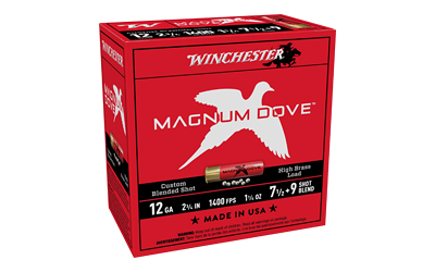Win Mgnm Dove 12ga 2.75" #7.5 25