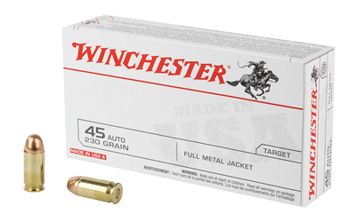 Winchester Ammunition Usa 45acp 230gr Full Metal Jacket