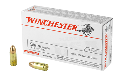 Winchester Ammunition Usa 9mm 115gr Full Metal Jacket