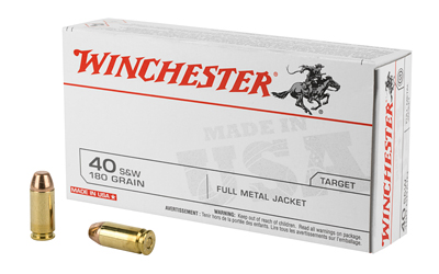 Win Usa 40sw 180gr Fmj 50 โ Win Usa 40sw 180gr Fmj 50